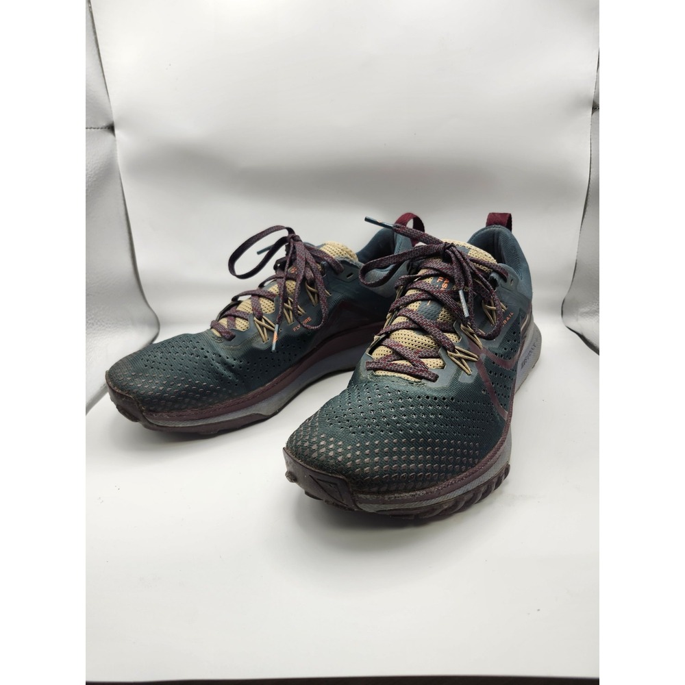 Nike React Pegasus Trail 4 Deep Jungle Night Maroon Women's Size 9